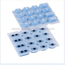 Conductive Silicone Rubber Keypad Push Button Pad